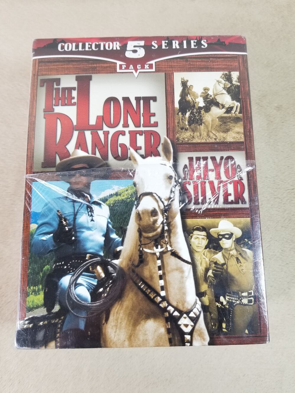 Movie The Lone Ranger VHS NEW Sealed Collector 5 Series Pack Old West Year 2000